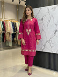 2 PIECE - EMBROIDERED LAWN SUIT
