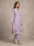 2 PIECE - EMBROIDERED LAWN SUIT