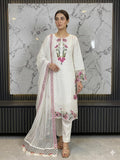 3 PIECE - EMBROIDERED LAWN SUIT