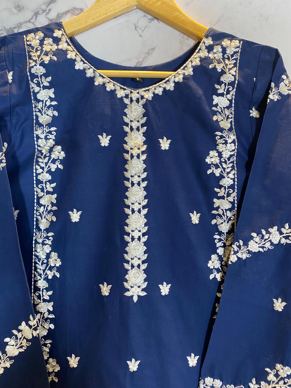 2 PIECE - EMBROIDERED LAWN SUIT