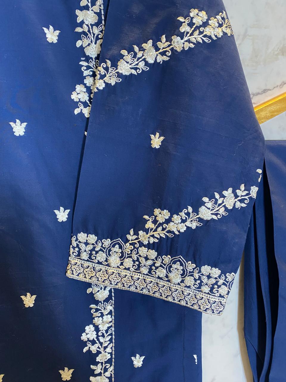 2 PIECE - EMBROIDERED LAWN SUIT