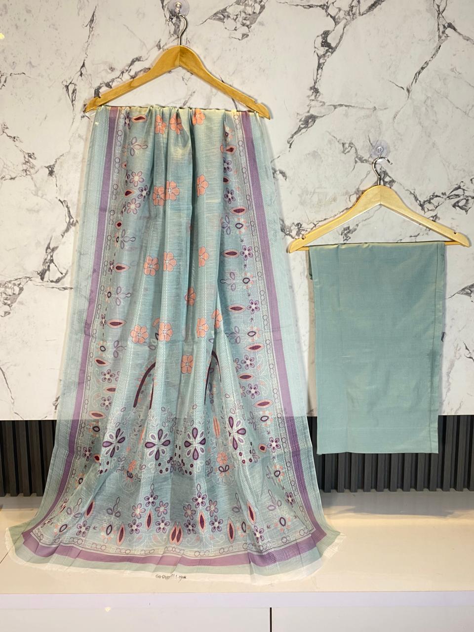 3 PIECE - EMBROIDERED LAWN SUIT